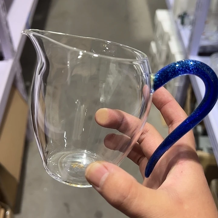 怡然公道杯 宝蓝金