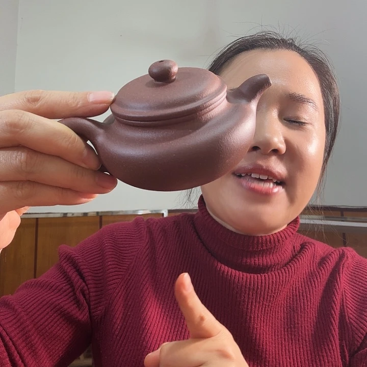 紫砂茶壶原矿紫泥仿古200cc