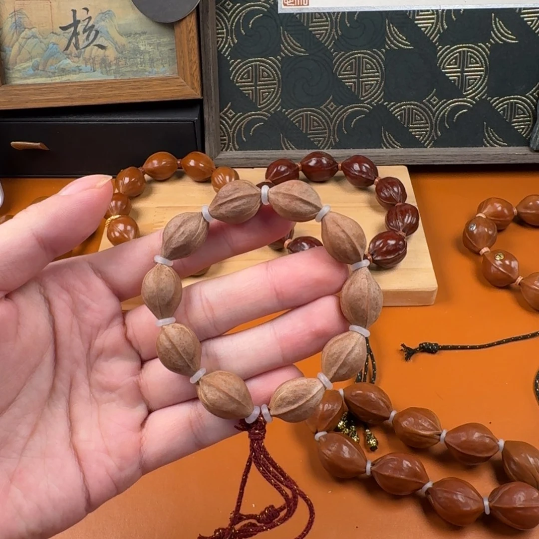 橄榄核手串13.19梅林铁核
