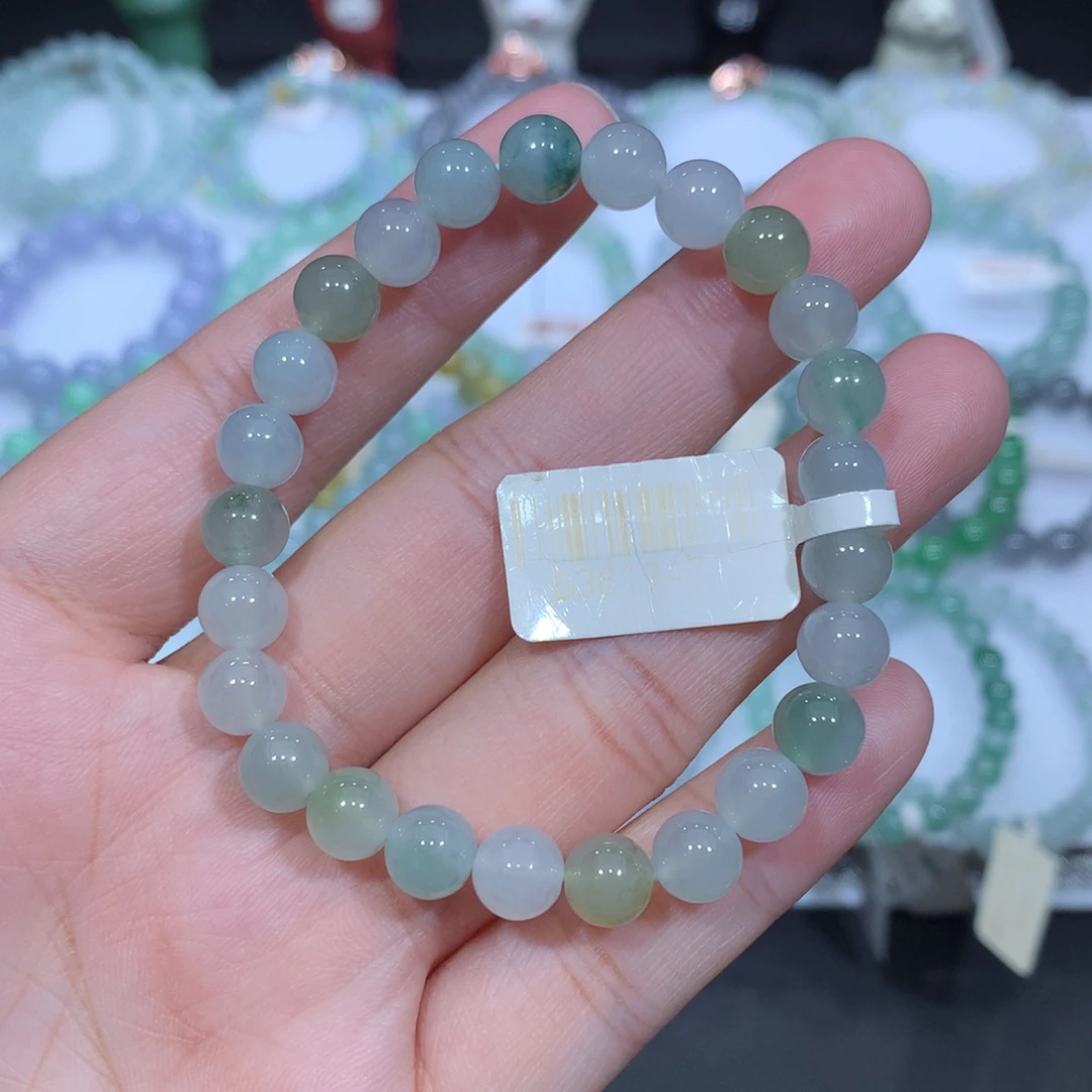 翡翠未镶嵌手串天然