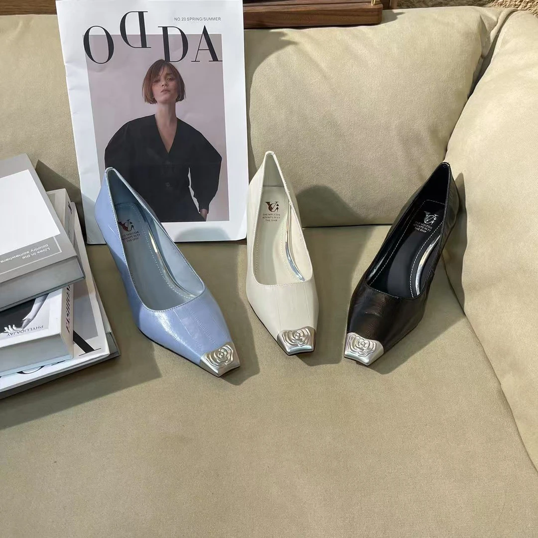 DJ时尚女鞋-A6127蓝色