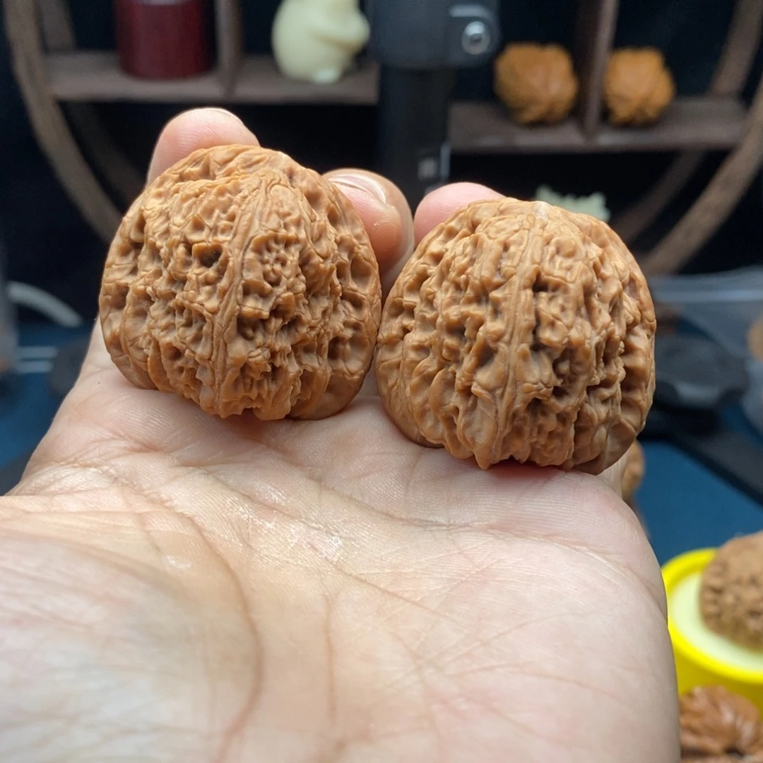 文玩核桃把件39+南疆石