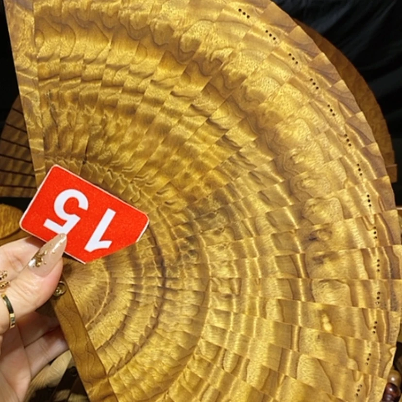 【闪购商品】金丝楠小*金丝楠木扇子