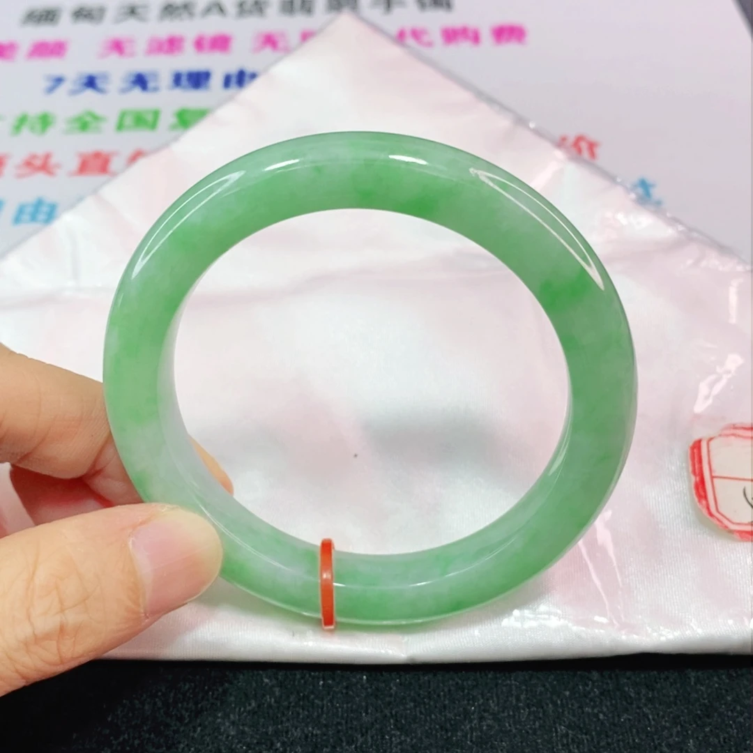 未镶嵌手镯翡翠56.5圈口正圈