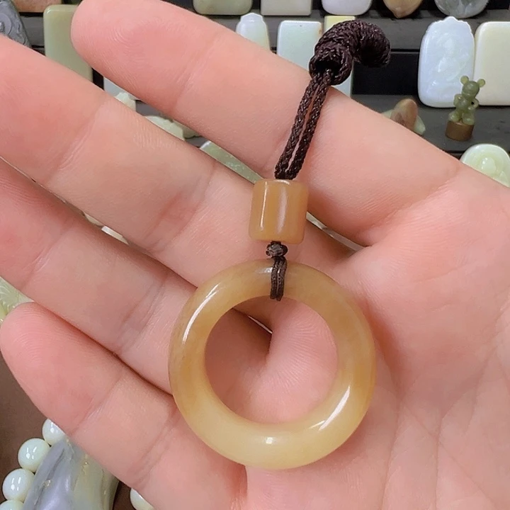 吊坠(不含链)未镶嵌和田玉用****2