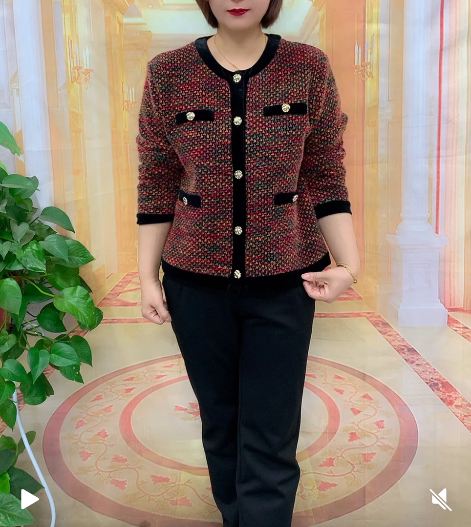 洋气小香风时尚外套