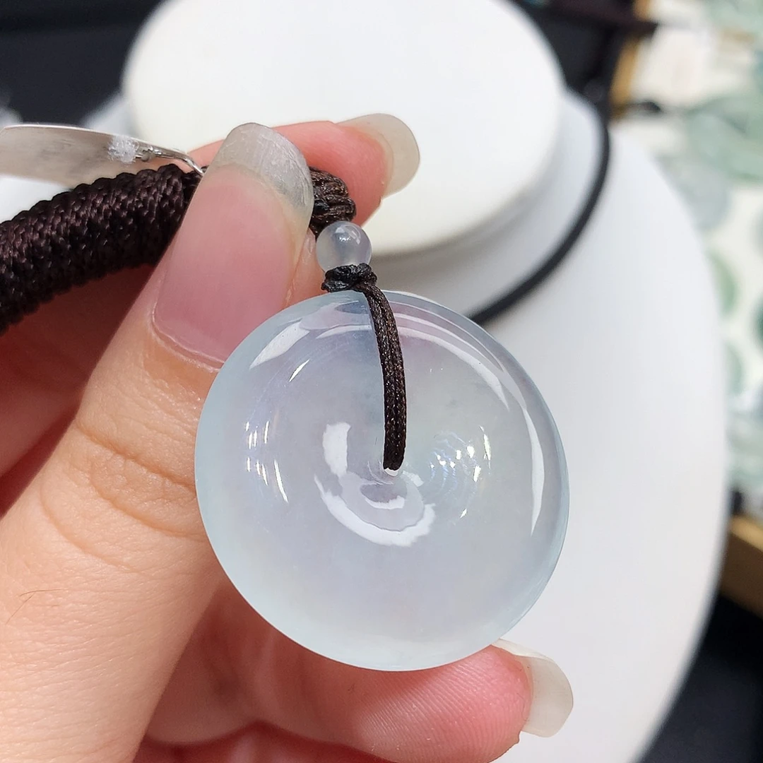 翡翠未镶嵌胸饰翡翠60，29.4/5.9