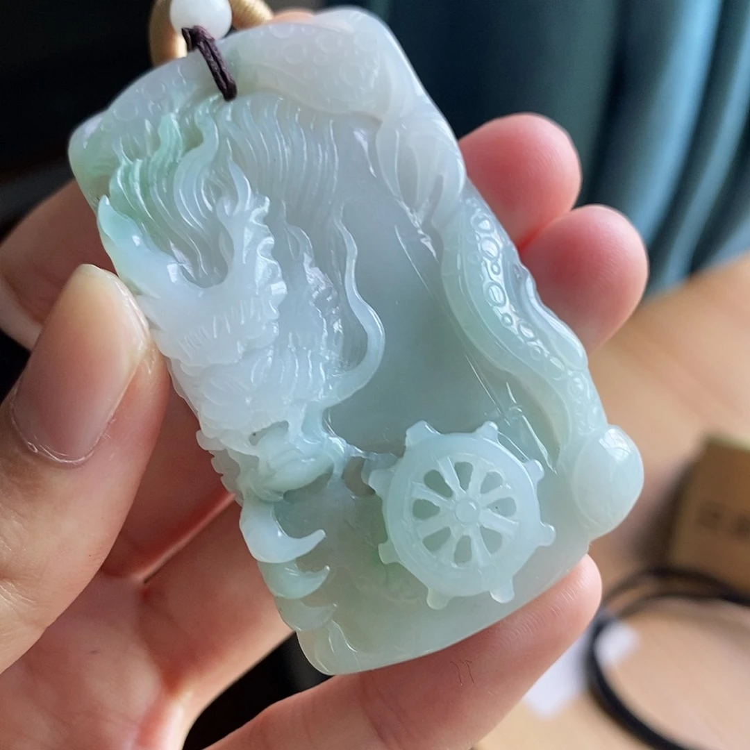 【闪购商品】颈饰未镶嵌翡翠天然缅甸A货翡翠