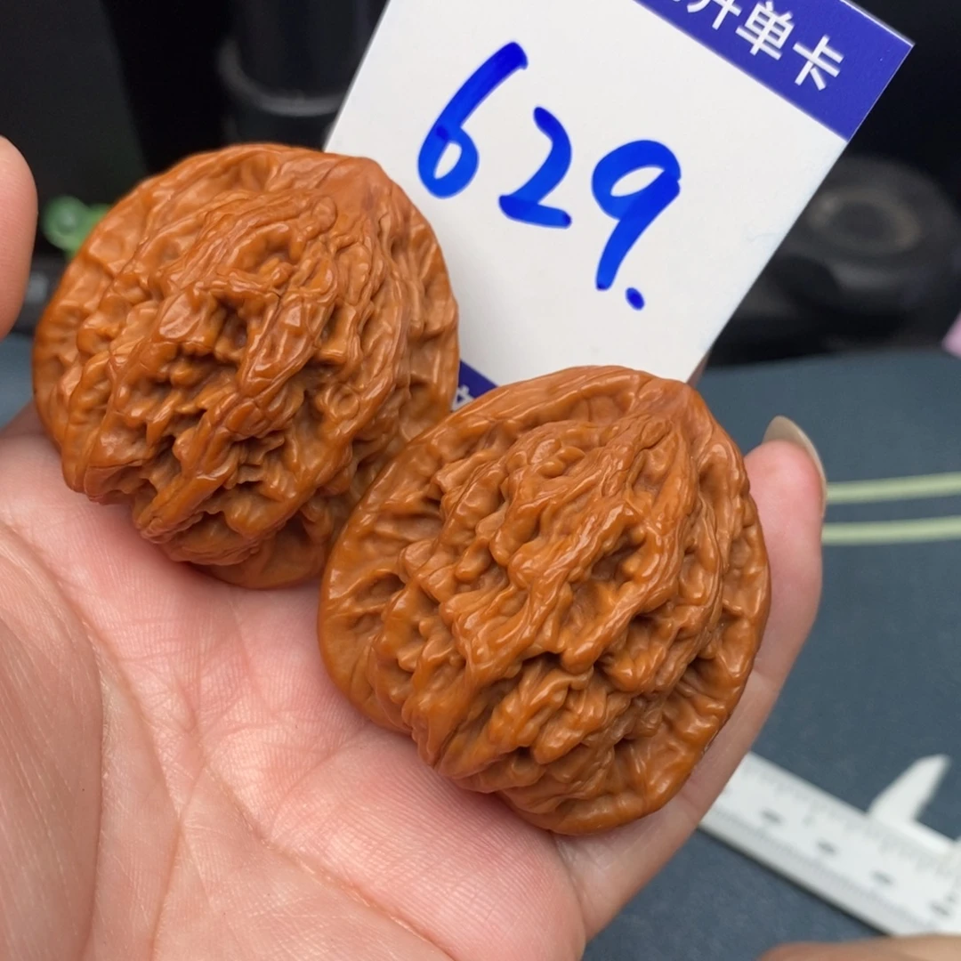 文玩核桃把件虎头41