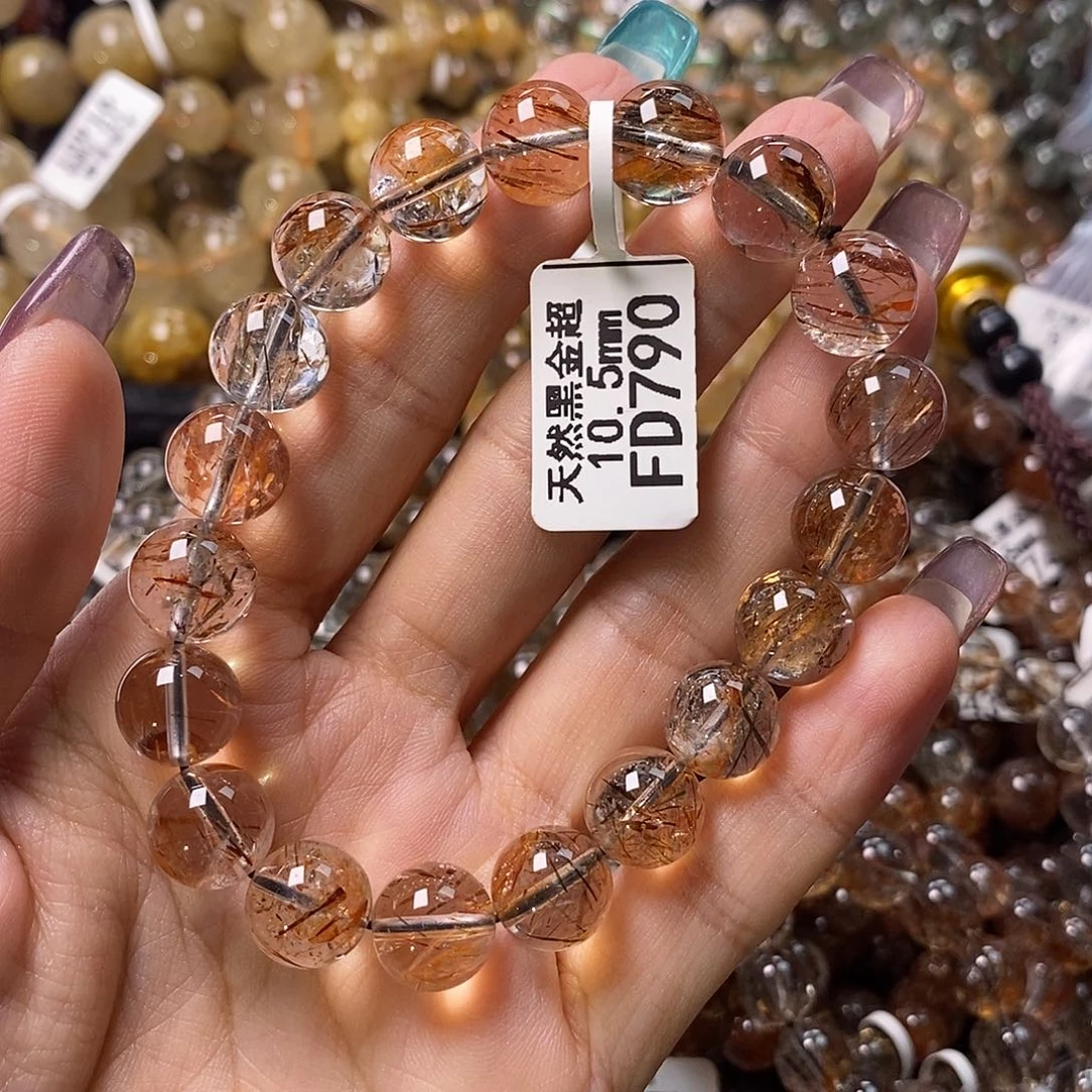 未镶嵌水晶手链水