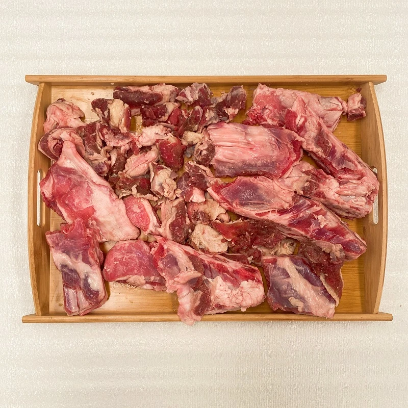 【清真】新西兰进口羔羊 有带骨羊肉+骨头块+小块羊肉 介意肥者勿拍