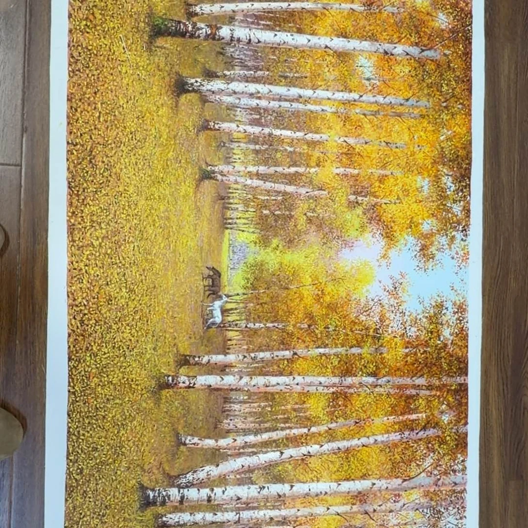 油画你在哪呢你现在干