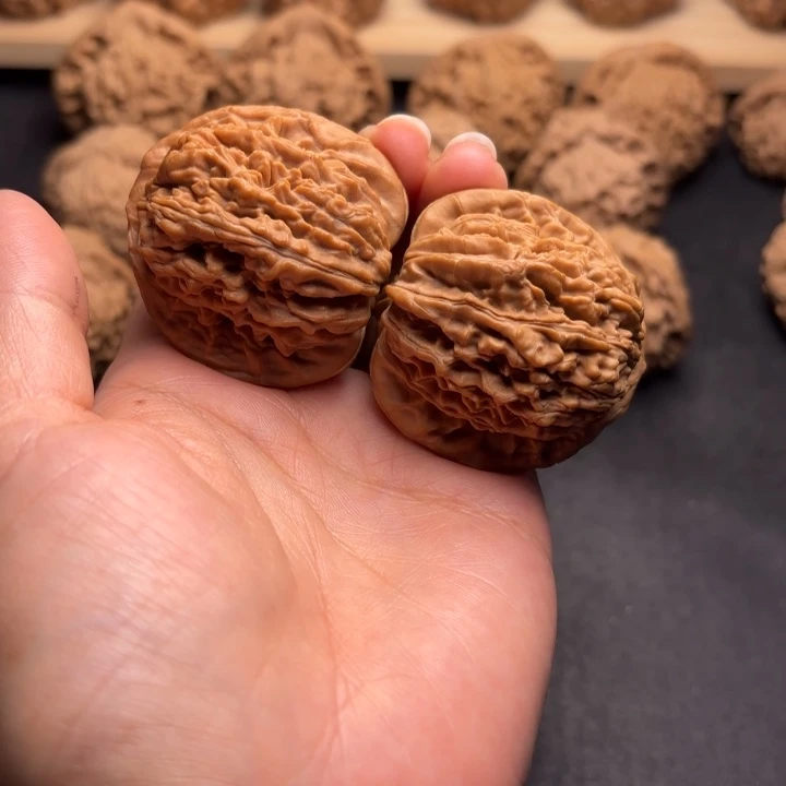 把件文玩核桃42四座楼克重46.5