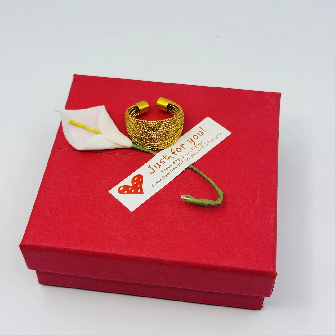 黄铜戒指 TJ338 铜首饰 铜戒指 单件