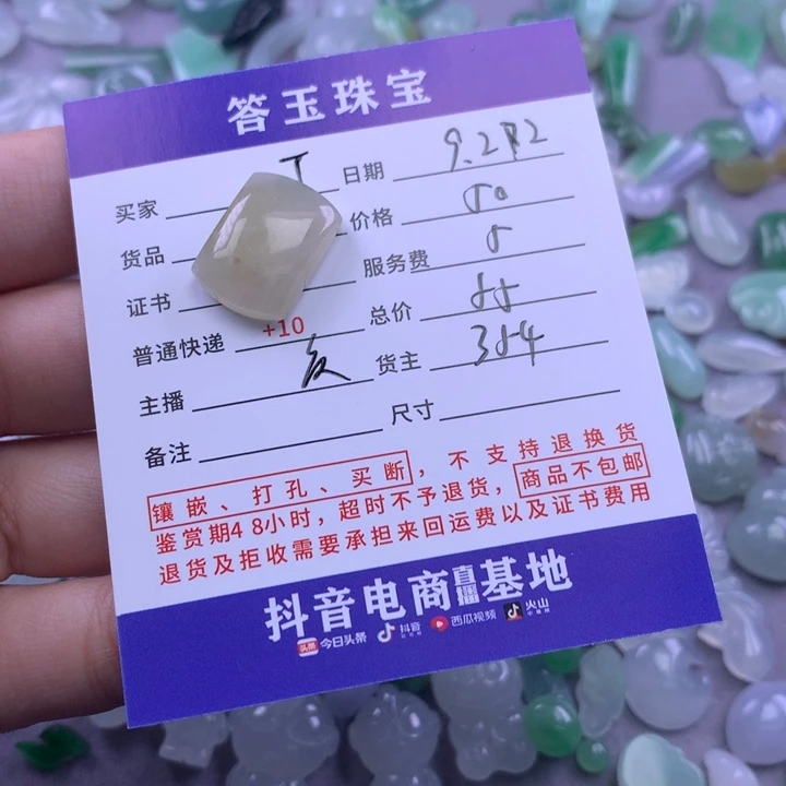 颈饰未镶嵌翡翠T****3