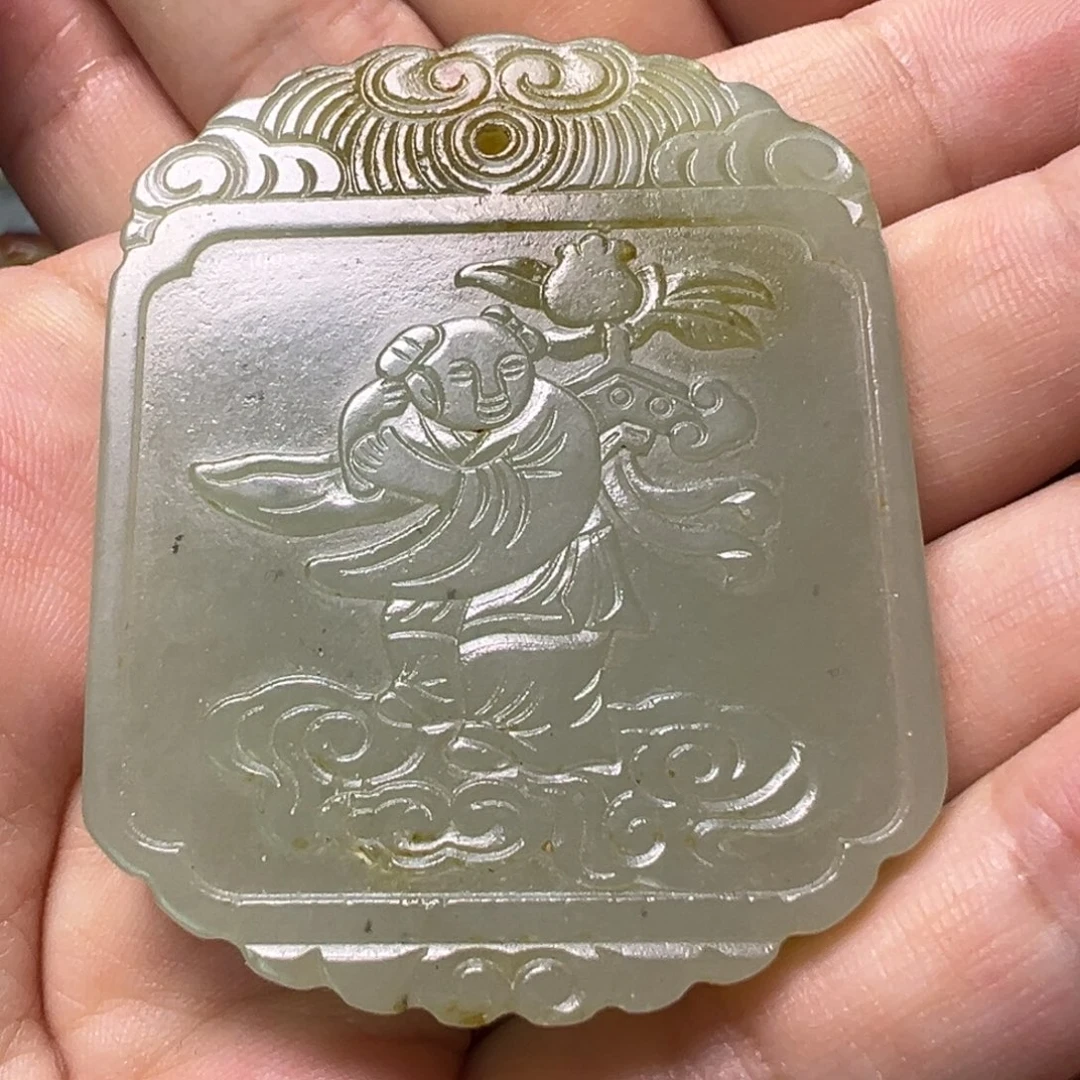 和田玉未镶嵌颈饰恒**弹