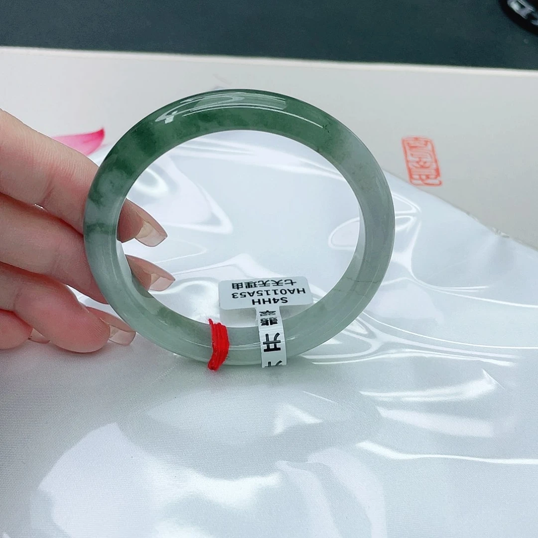 翡翠手镯未镶嵌正55.8