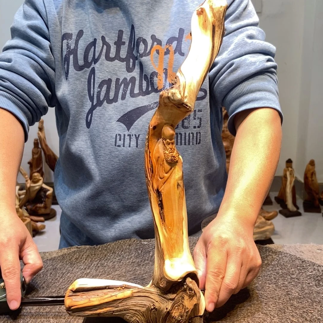 柏木（崖柏）太行崖柏根雕摆件