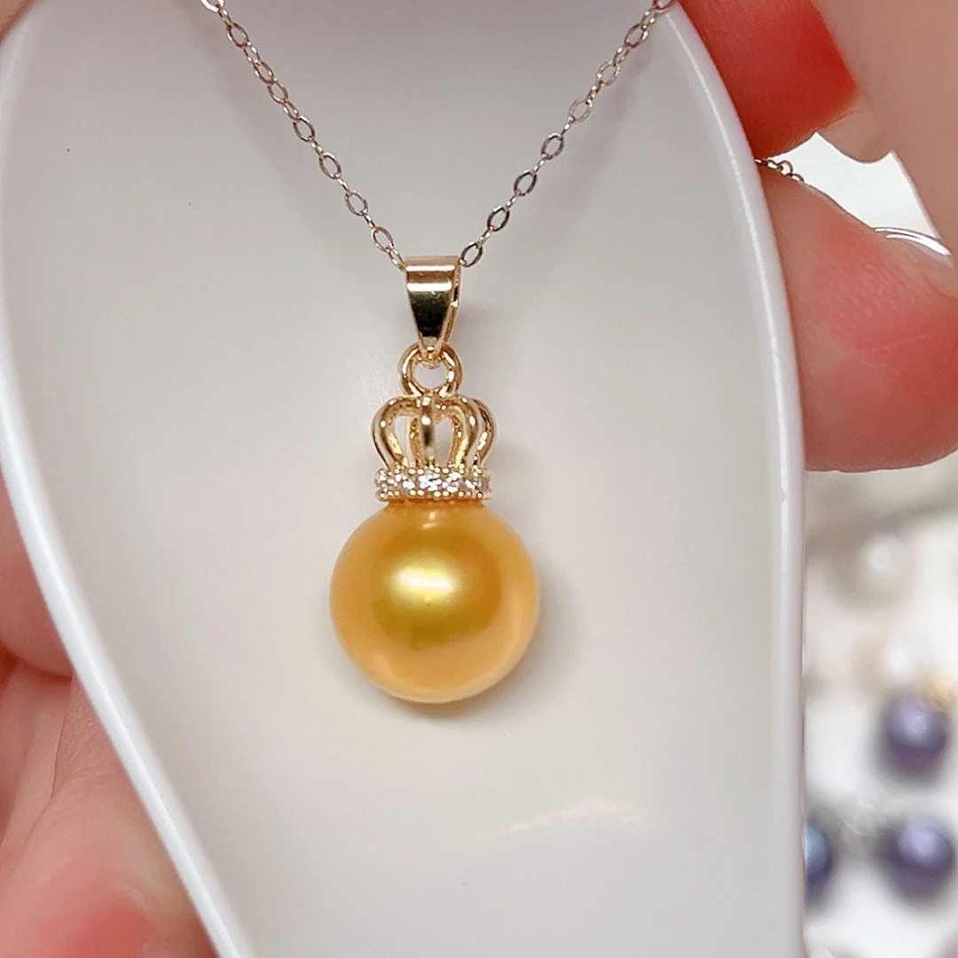 淡水珍珠合金吊坠(赠链)