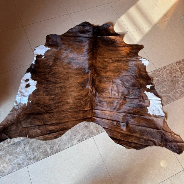 【本尼家】P36 235*230cm专拍牛皮地毯家用轻奢手工