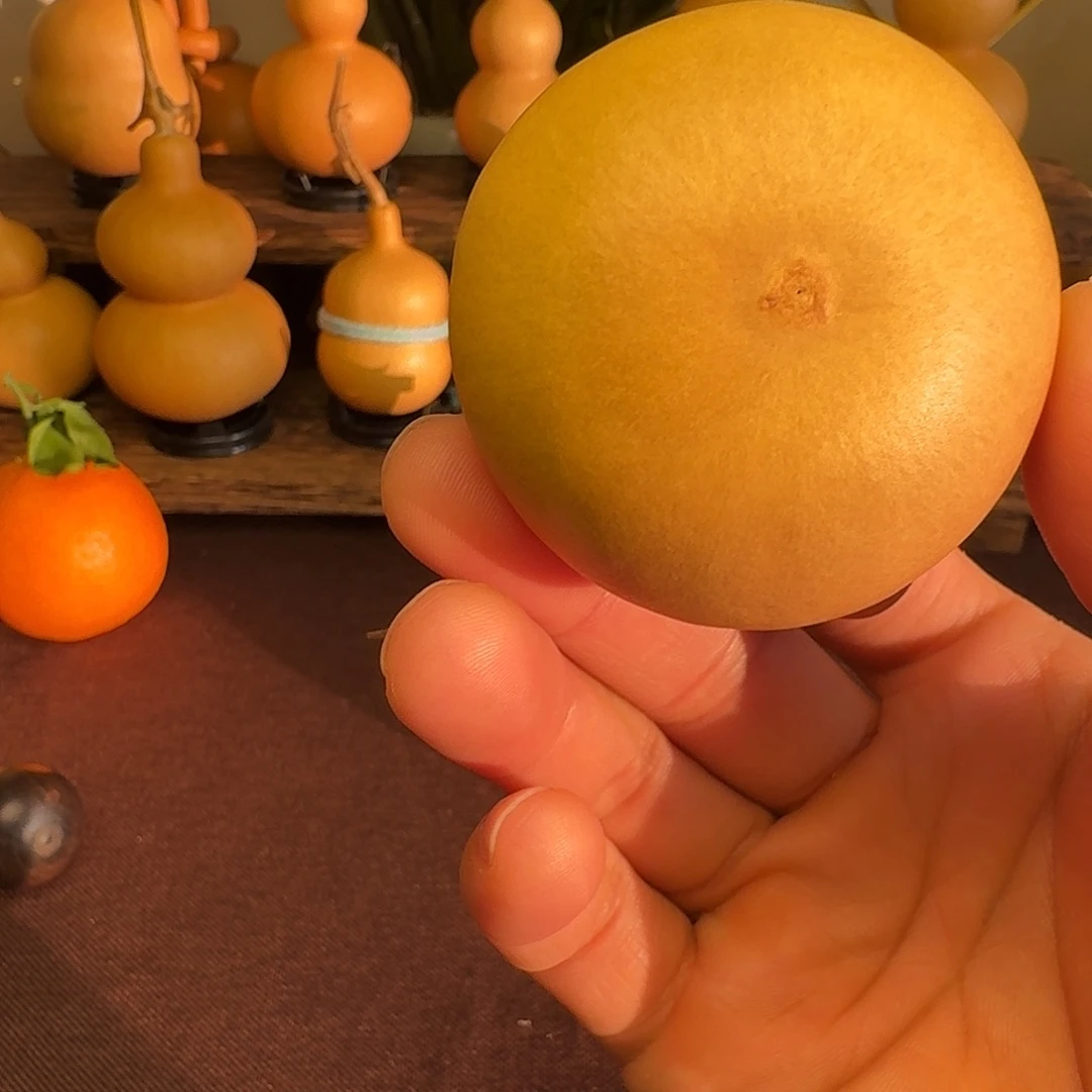 C***.恭喜发财纯天然葫芦底色差葫芦瑕疵