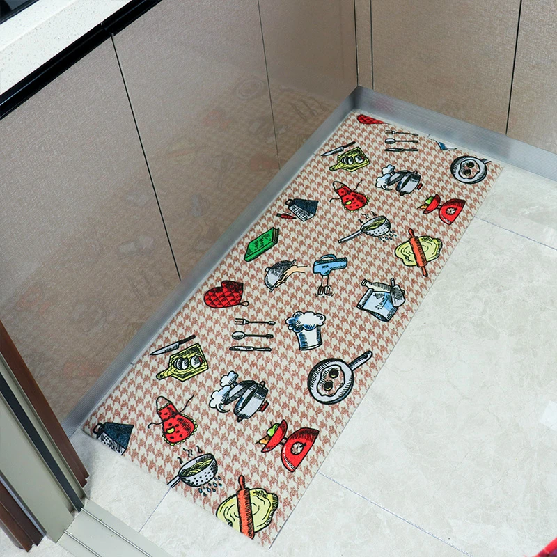 A14厨房卫生间通用吸水防滑吸油可水洗长条地垫