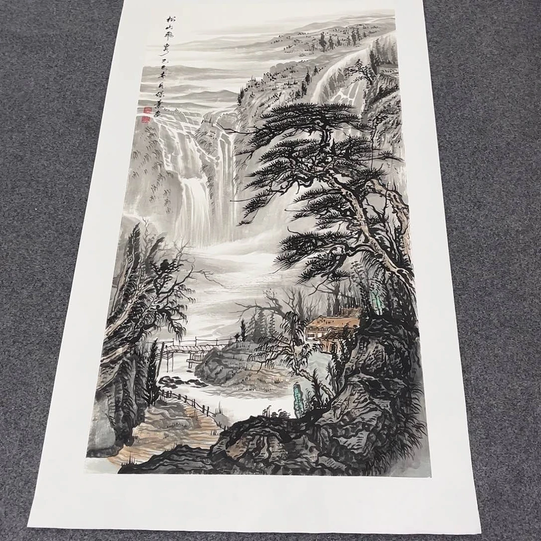 国画D精品国画作品