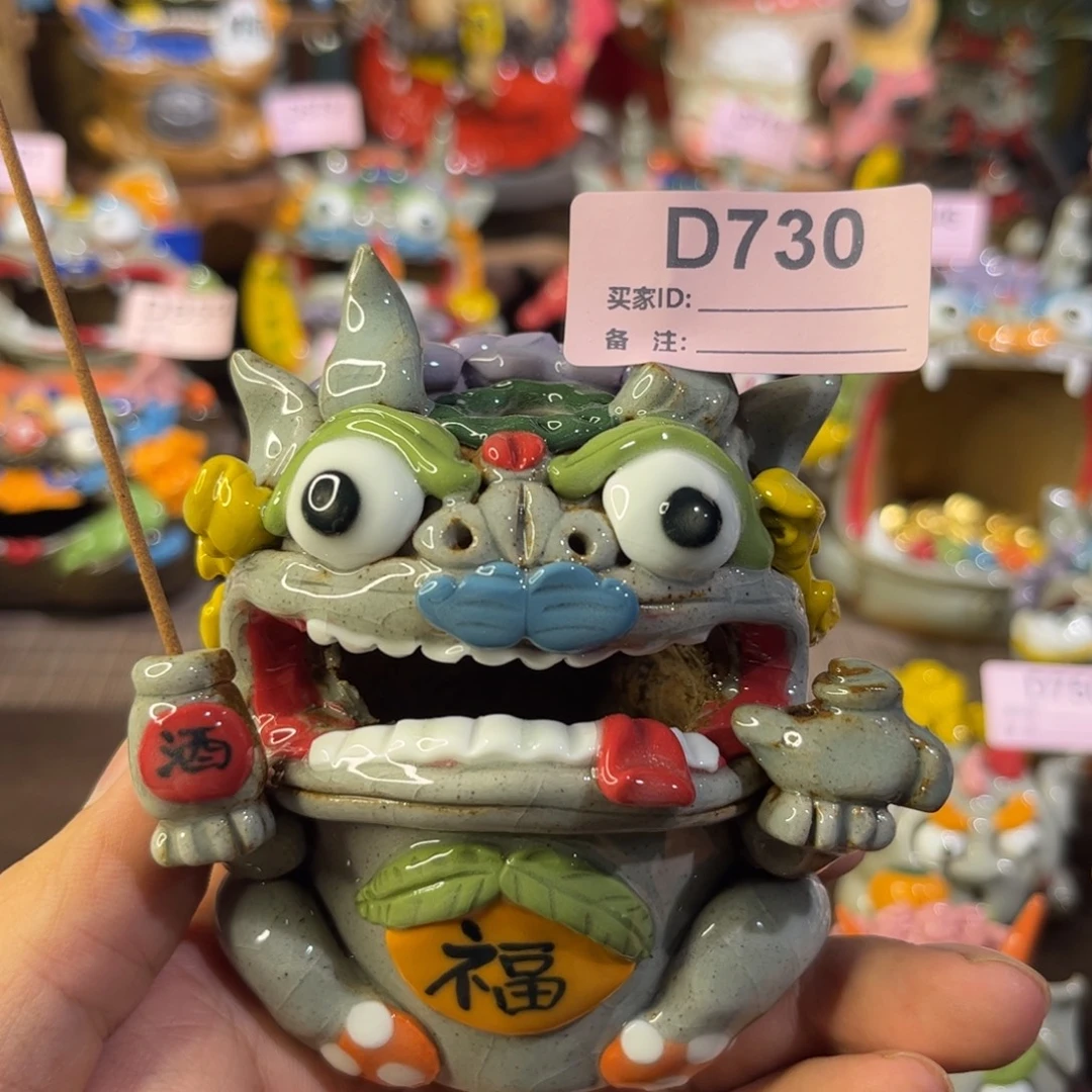 泥塑纯手工茶宠摆件