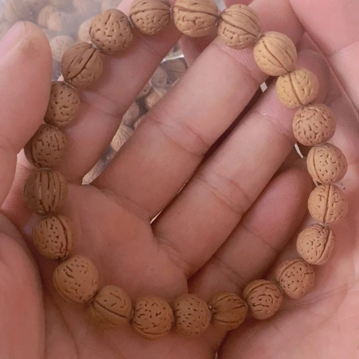 文玩核桃吊坠文玩木质桃核手串