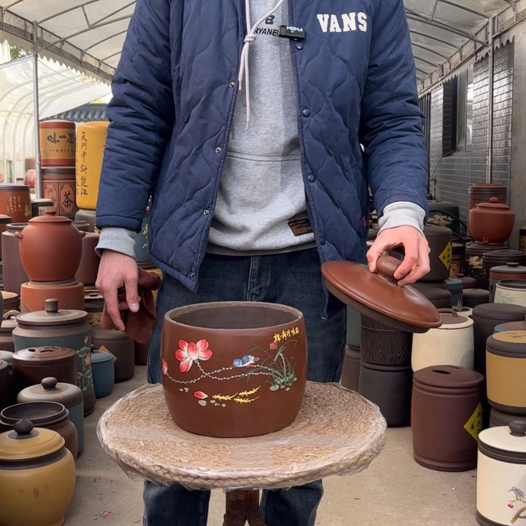 紫砂茶叶罐5 饼茶叶罐