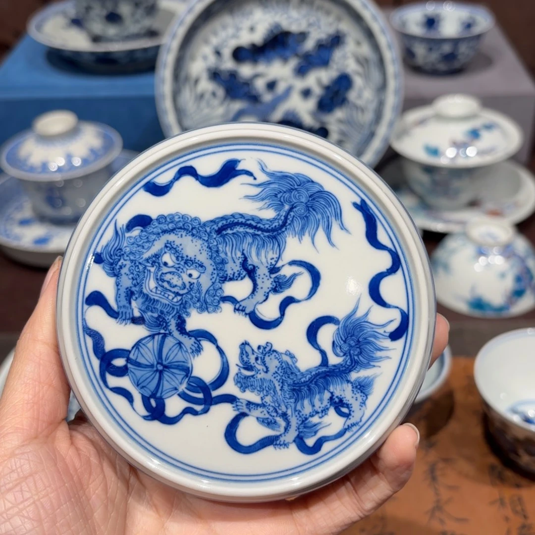 瓷片H****坤景德镇纯手工手绘