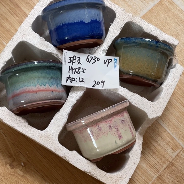 粗陶多肉花盆微瑕6730