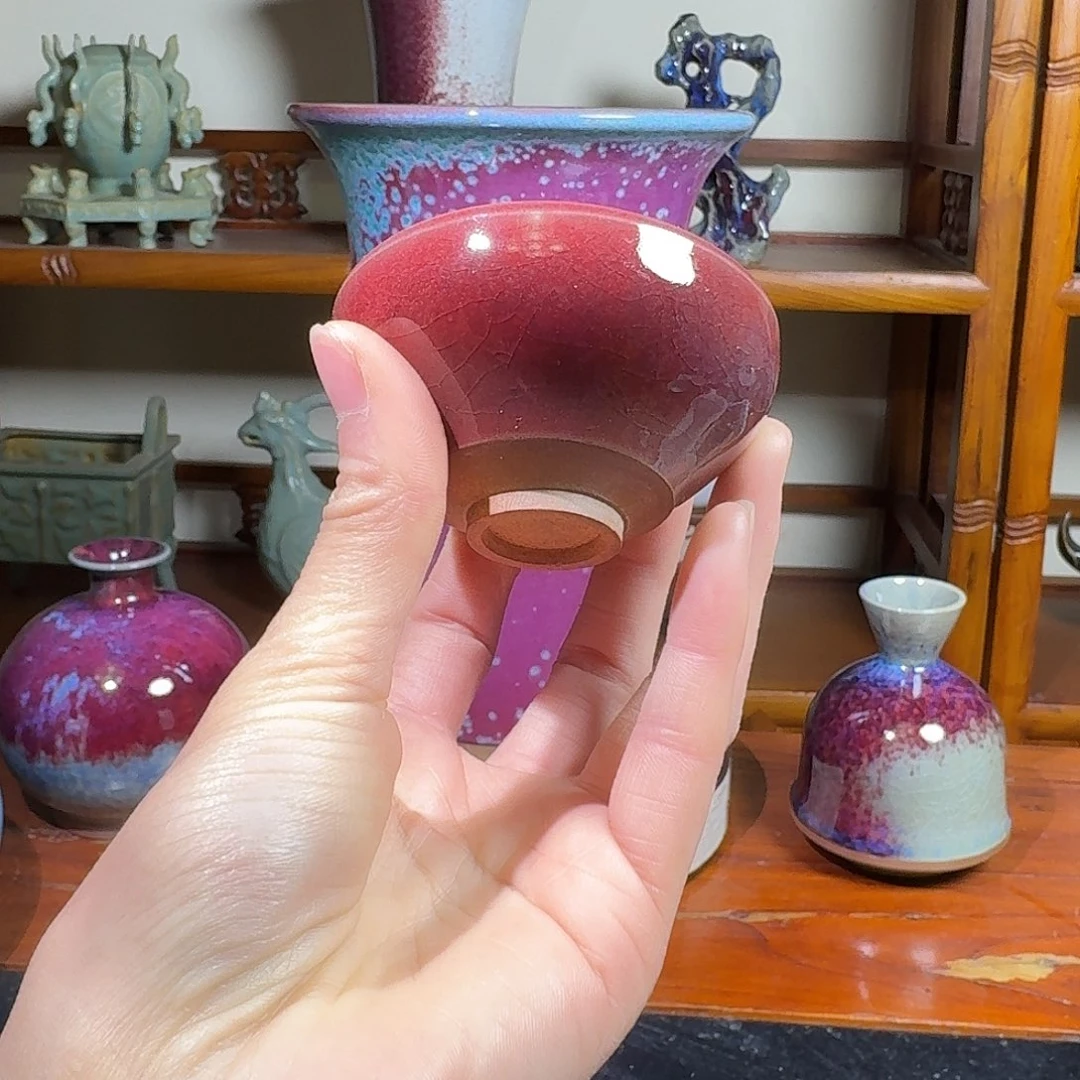 钧窑窑变手工制作