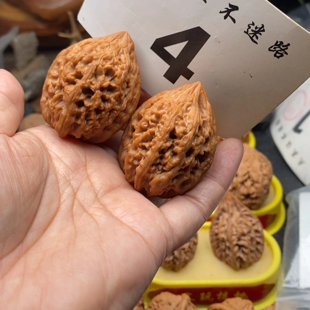 把件文玩核桃38全品大孤石