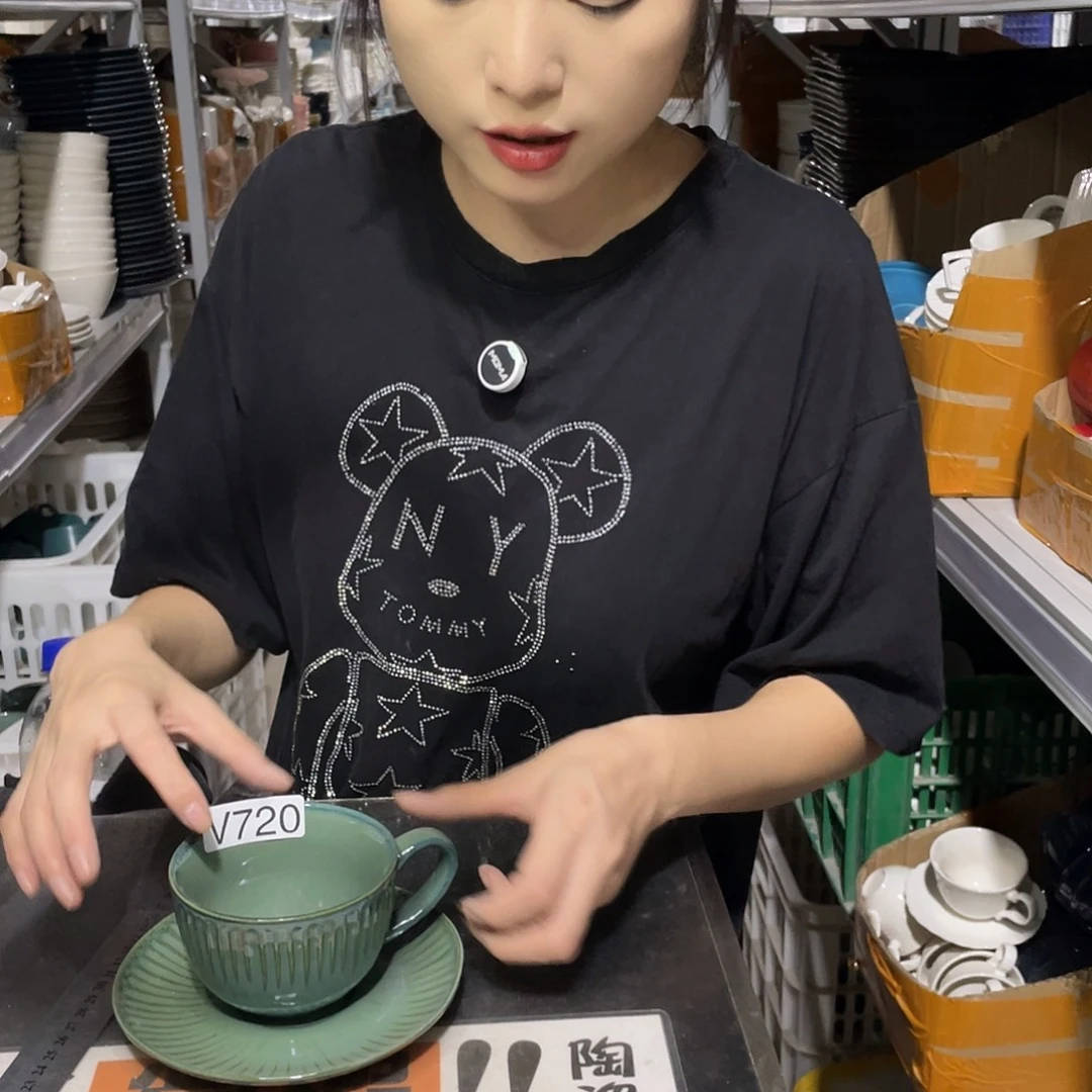 瓷片720          4杯4碟