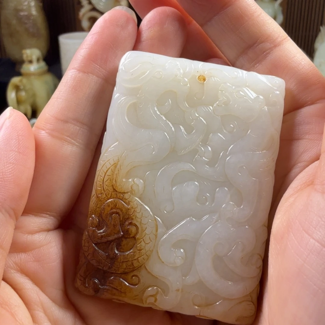 古瓷古玉龙牌@**@