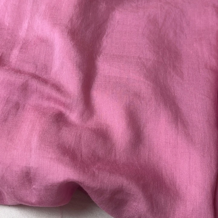 棉混纺玫粉人鱼姬2米