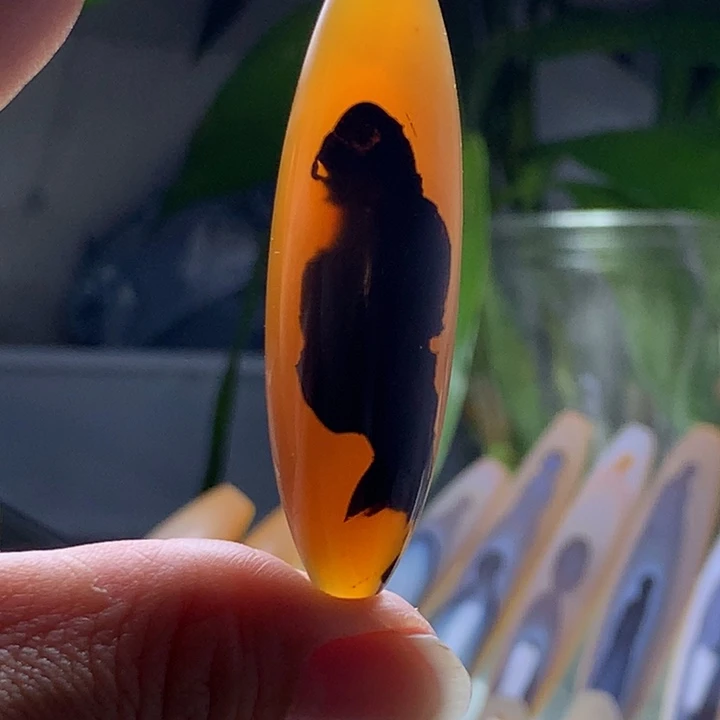 未镶嵌玛瑙/玉髓珠宝半成品1