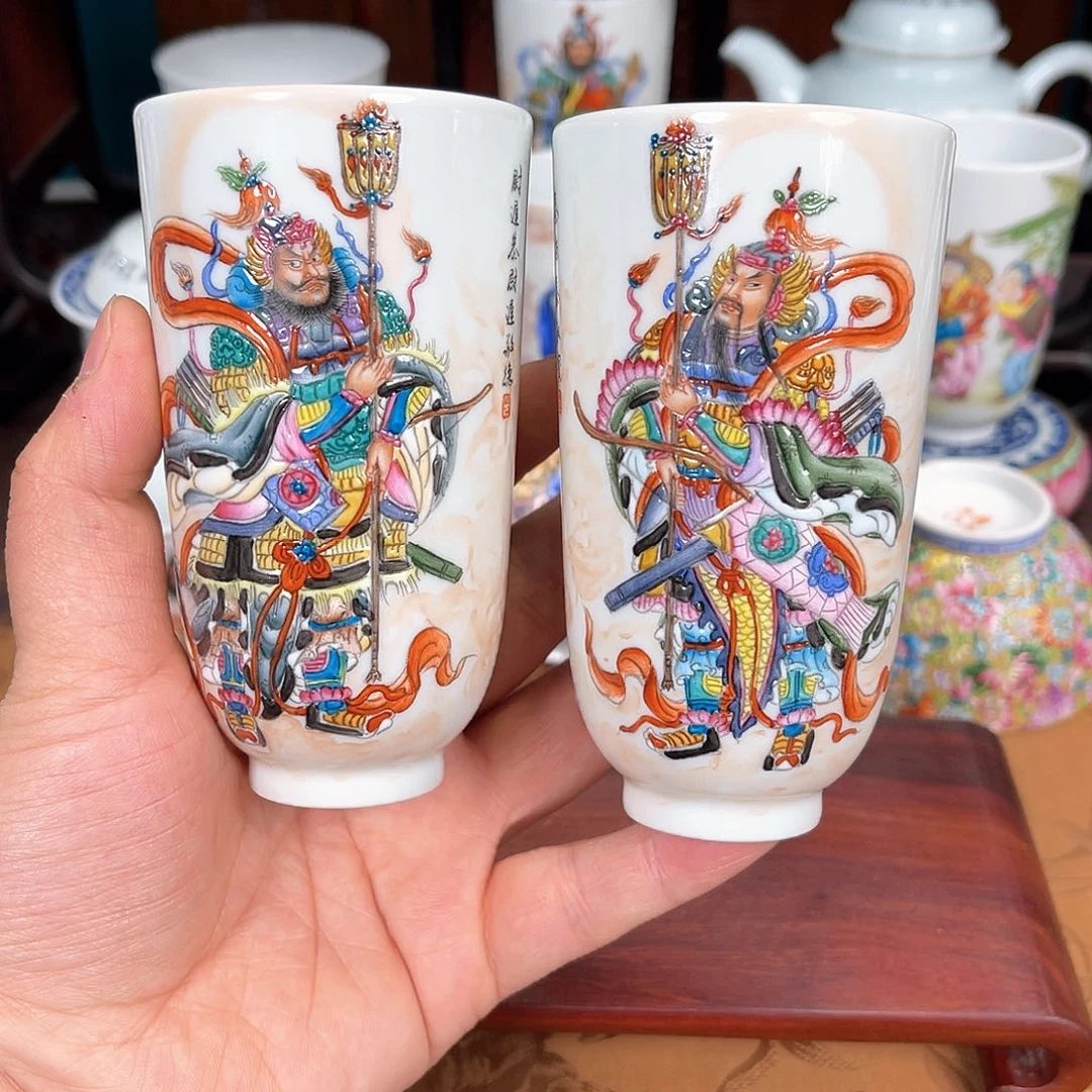 杯豆**仔景德镇瓷器全手工制作