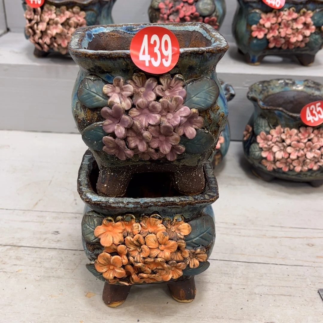 陶瓷微瑕439 陶然花盆厂家直销