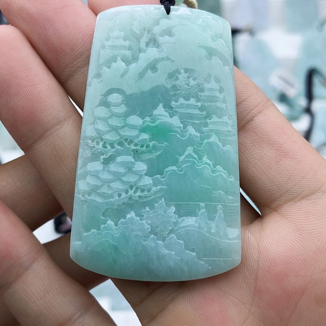 颈饰未镶嵌翡翠菲***菲翡翠