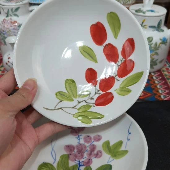 摆件拍一发二景德镇手工手绘高温瓷器