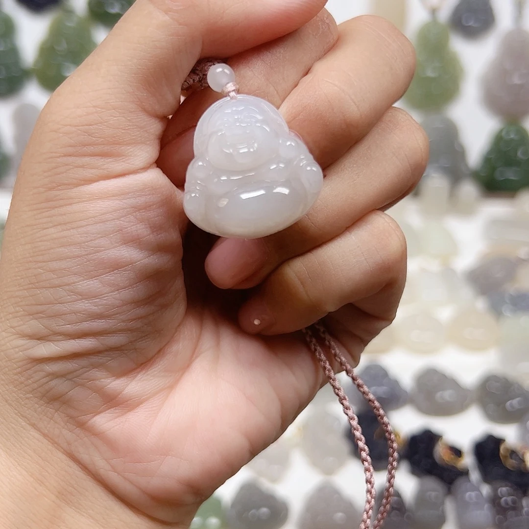 和田玉未镶嵌颈饰A****.