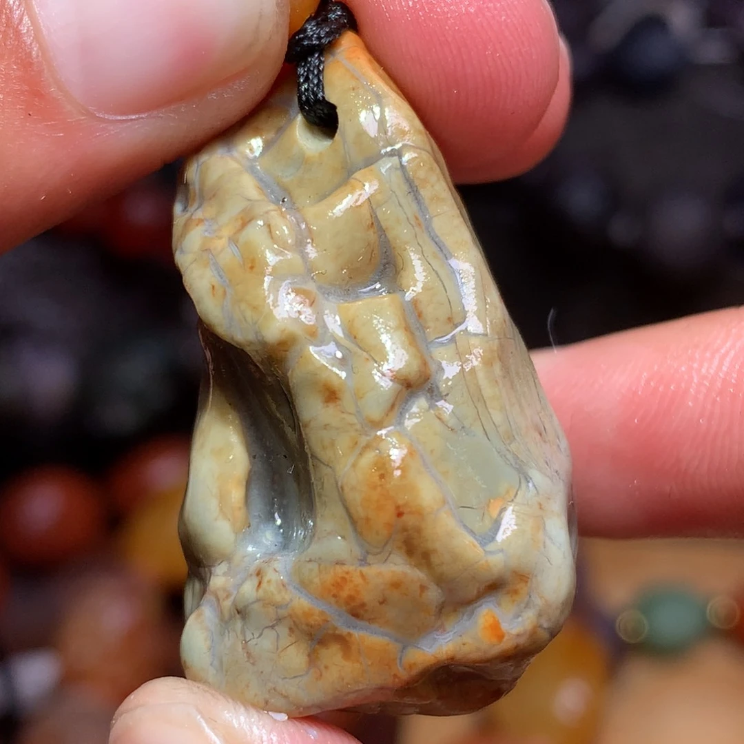 未镶嵌玛瑙/玉髓珠宝半成品