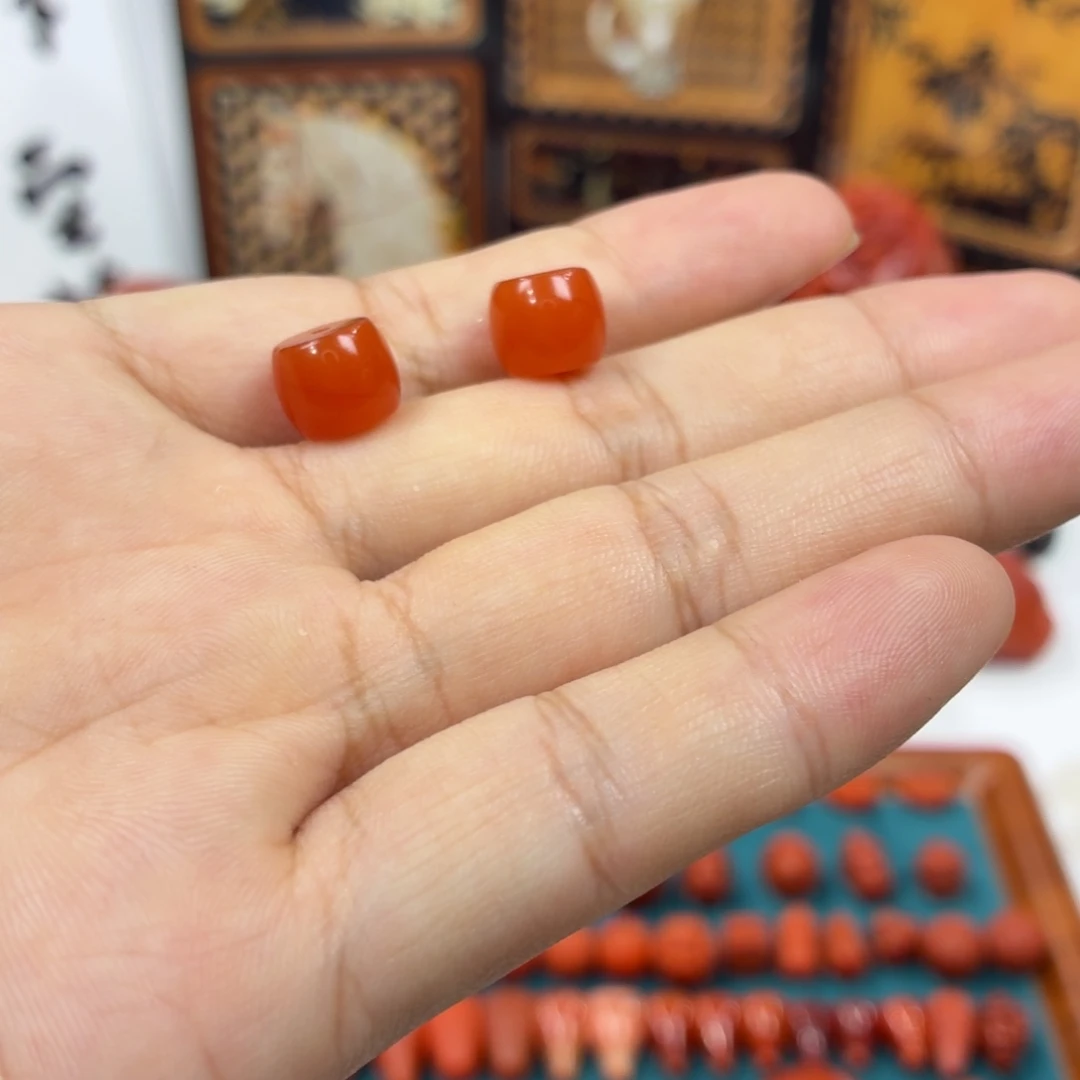 南红玛瑙未镶嵌配饰9mm
