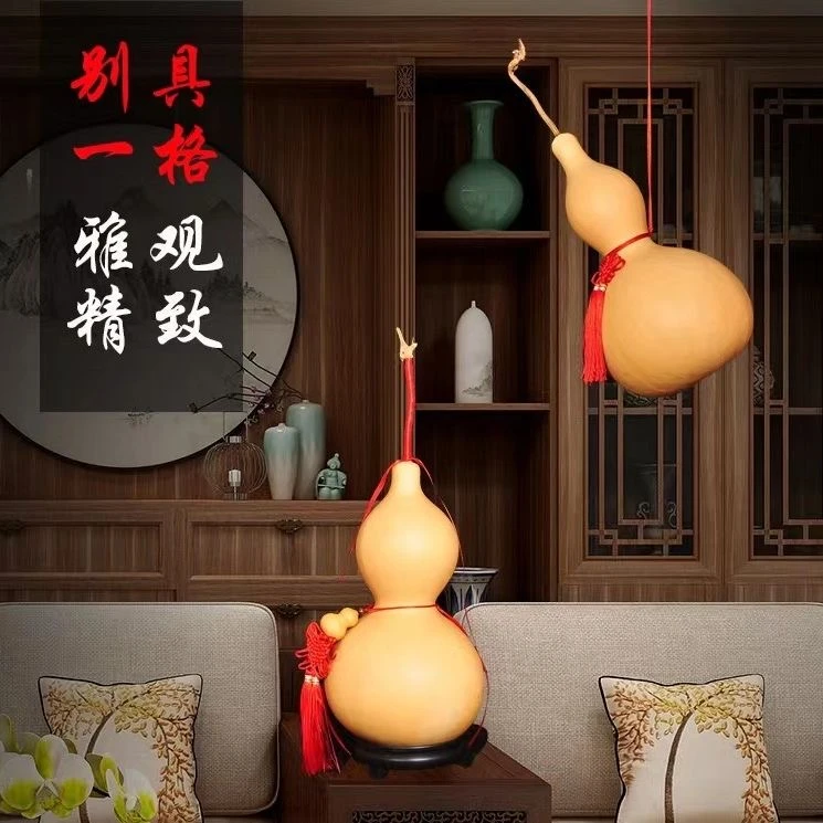 【大葫芦专用】葫芦挂件开口们对门玄关电视柜原生文玩小葫芦招财