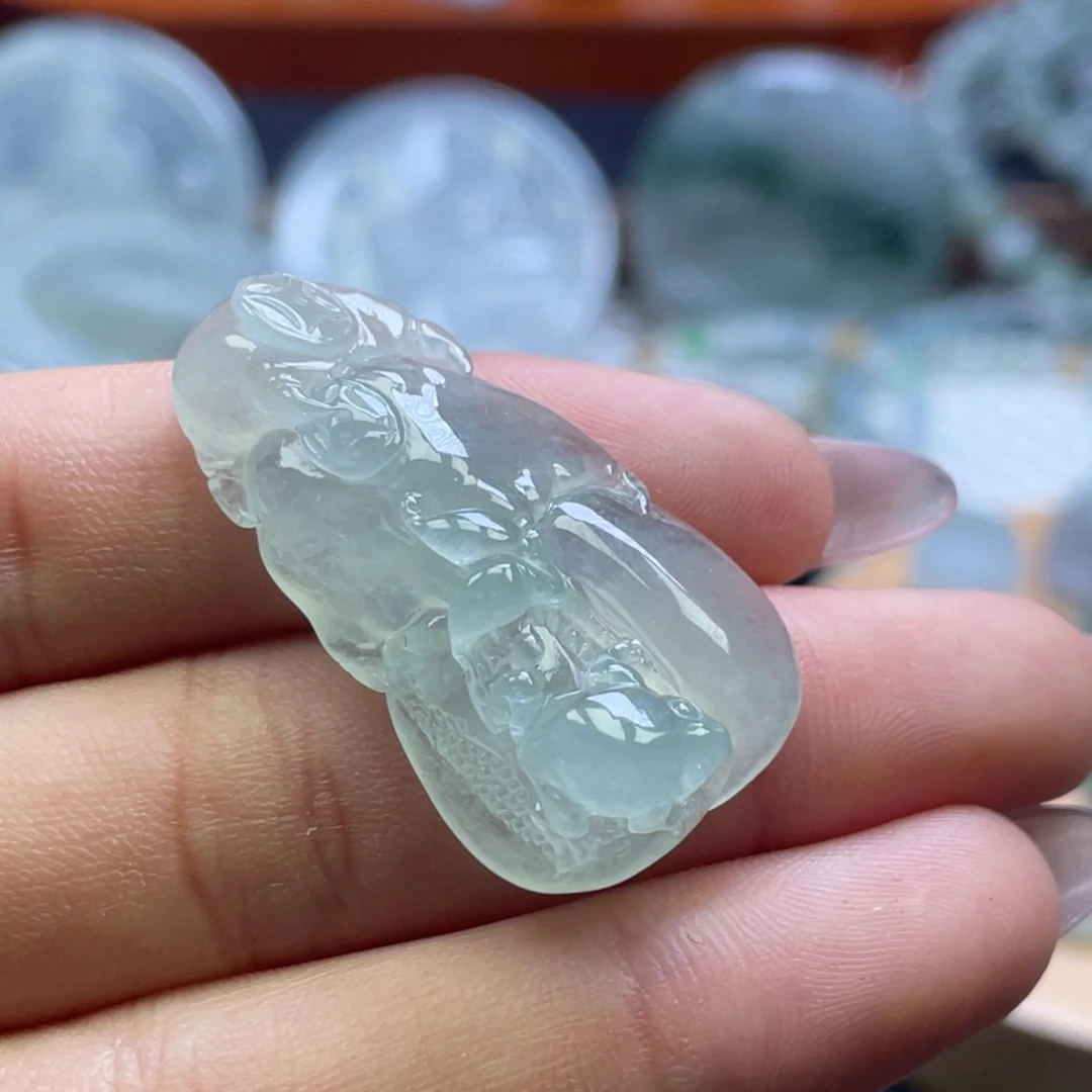 颈饰未镶嵌翡翠翡翠
