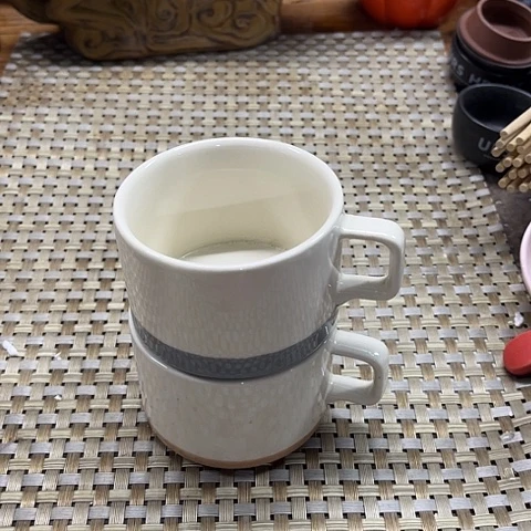 微瑕，不能明火，口径8，高5，4个杯子默认发