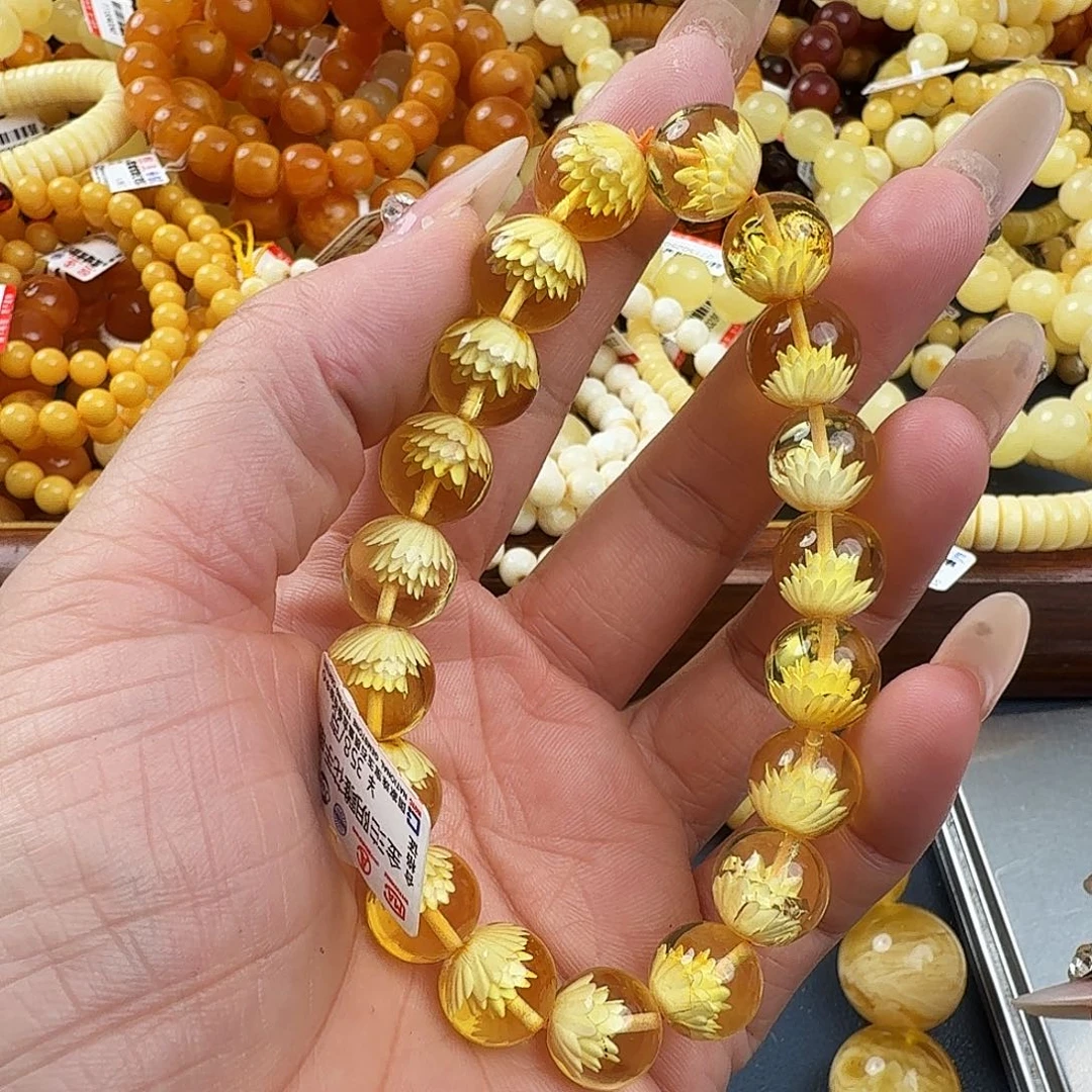 琥珀未镶嵌珠宝奇石