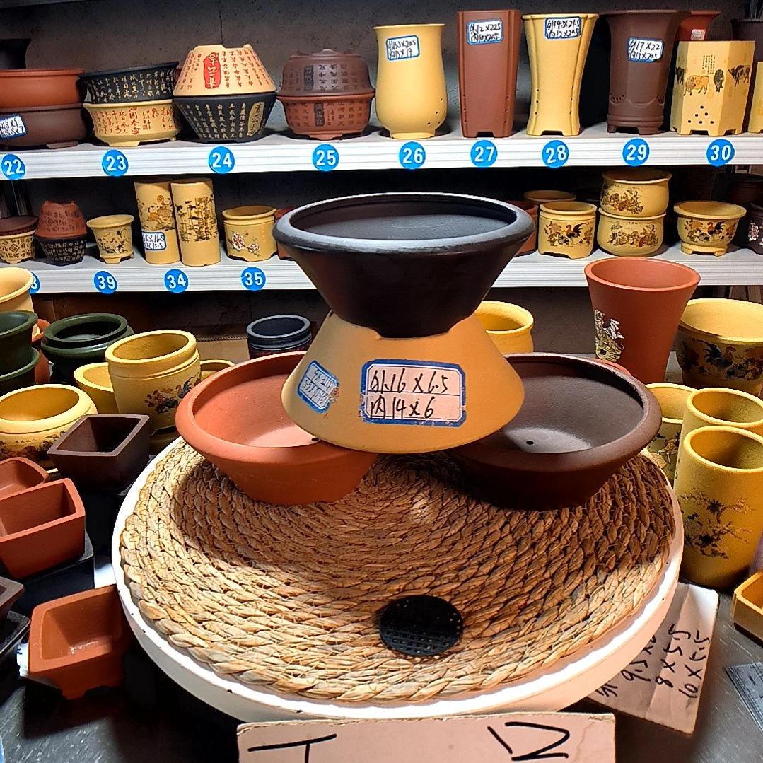 宜兴紫砂紫砂花盆花盆